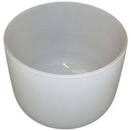 High purity 99.9%  luminous sound quartz Singing Bowl With Rubber Mallet and Orings