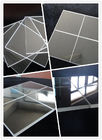 Square clear quartz glass plates 99.99% low MOQ from china factory