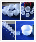 China high purity 99.9% frosted crystal singing bowls for sale from manufacturer
