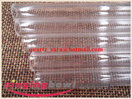 Transparent quartz glass tubes top quality 99.99%