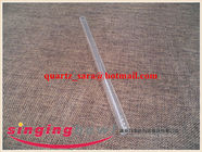 Quartz glass tubes top quality MOQ 10