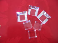 Square quartz glass plates low MOQ facotory sell directly