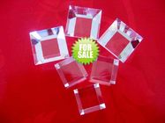 Square quartz glass plates low MOQ facotory sell directly