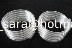 Helical  quartz glass tubes