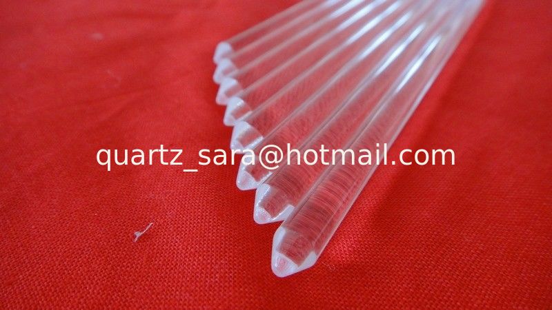 Small size quartz glass rod OD3mm-4mm
