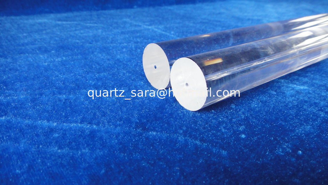2-50mm Transparent Quartz Glass Rod