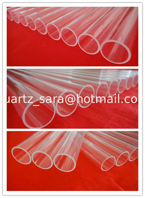 All size of clear quartz glass tube