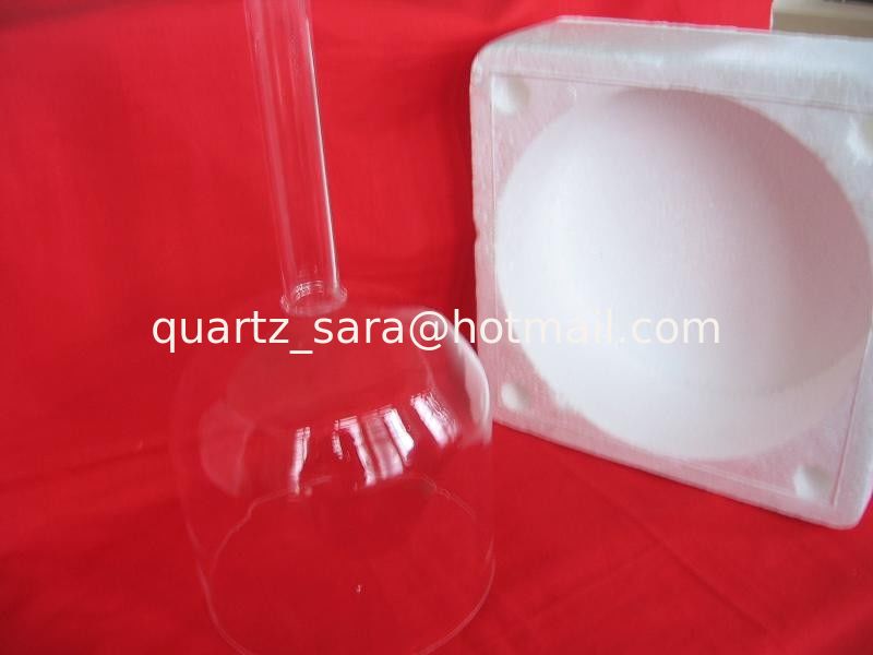 Handle clear crystal bowl
