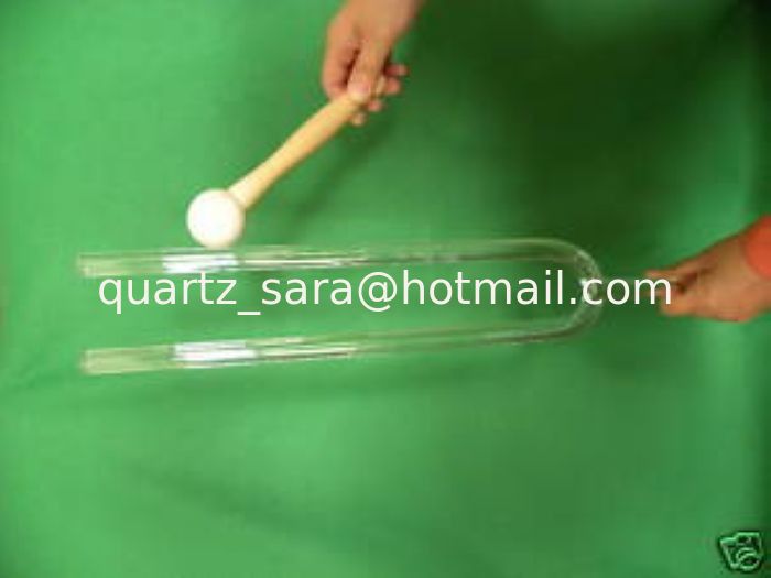 Crystal tuning fork manufacture