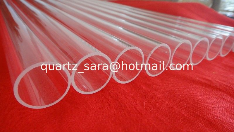 China Clear Quartz Glass Tube top quality