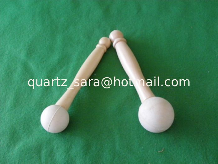 RUBBER STICK FOR CRYSTAL SINGING BOWLS