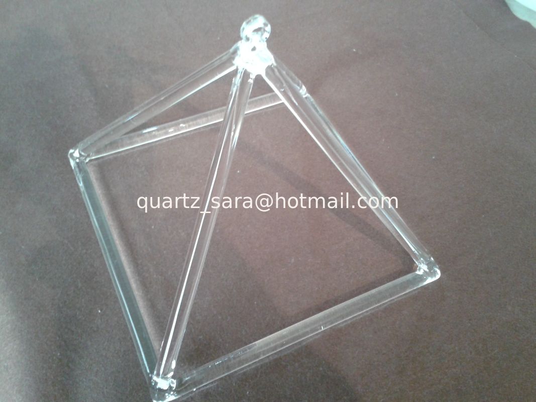 3 Pcs Clear Quartz Crystal Singing Pyramid 8'' 9'' 10''