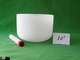 Frosted Quartz Singing Bowl Kit made of high purity quartz or lasting weight loss