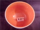 Orange Quartz Singing Bowls for Sound Healing Note D