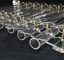 Clear quartz crystal harp made of high purity quartz made in china