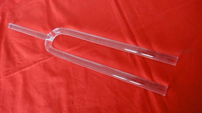 Long lasting pure crystal tuning fork for sound healing