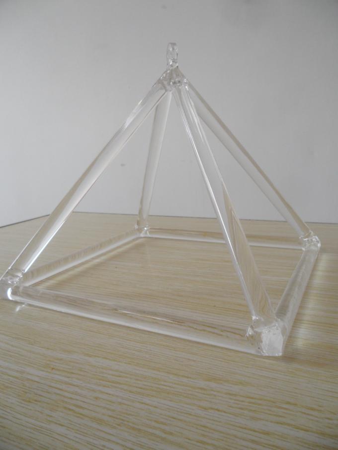 Clear Quartz Crystal Singing Pyramids 12inch factory sell directly