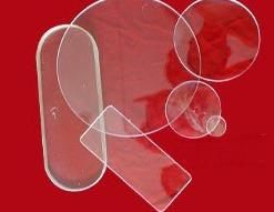 Quartz glass disc for high tempreture resistant