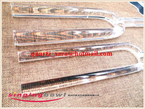 China quartz tuning fork wholesaler made of pure crystal with long lasting sound