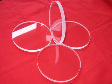 Fire-Polished Optical Quartz Glass Plate