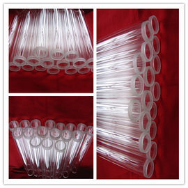 Different sizes of clear quartz glass tube for hearting