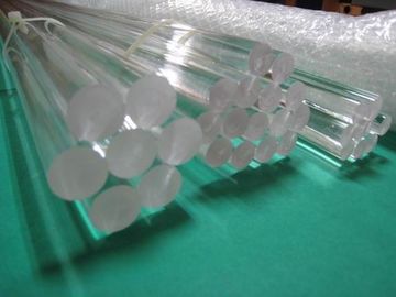 High purity optical clear fused cylinder quartz glass rod