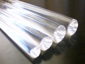 Clear/ transparent/opaque quartz glass rod
