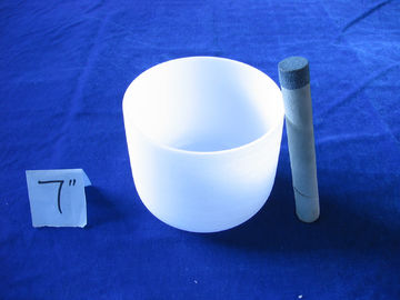 Quartz crystal bowls