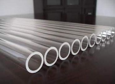 Clear Transparent Quartz Glass Tube