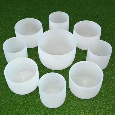 Perfect Harmony Sets for frosted crystal singing bowl with Carrying Case made in China