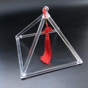 Crystal singing pyramids accessory