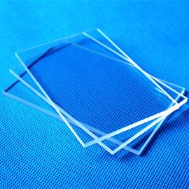 Square quartz glass plates low MOQ sample available 100*100mm