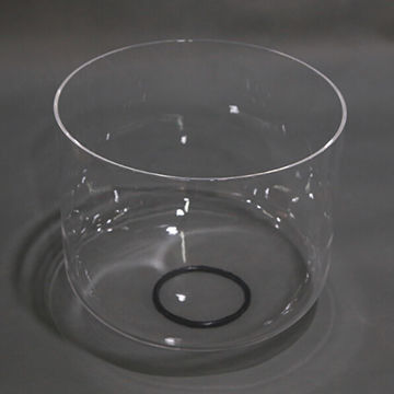 Clear Chakra Tuned Quartz Singing Bowls with high purity crystal