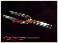 16mm Clear Tuning Fork D# note Sex Organs Chakra