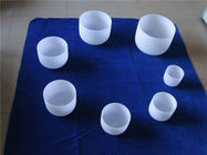 Quartz crystal singing bowl for sound theraphy