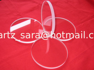 Factory Sell Directly 1200 degree resistant Pure Clear Synthetic quartz glass plate