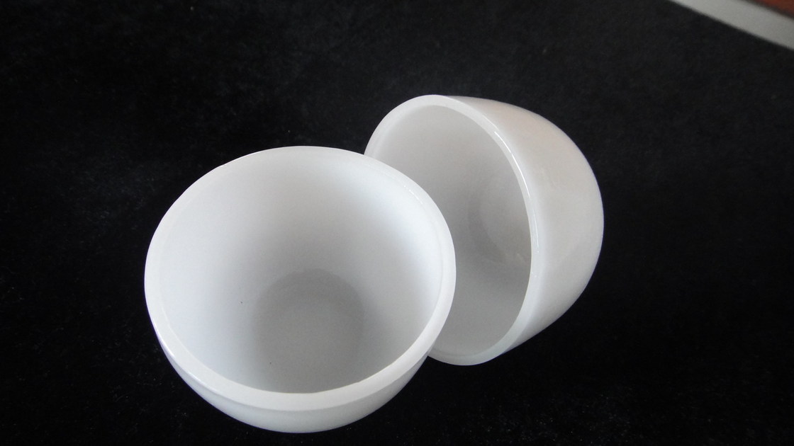 Small quartz crucible for smelting and assaying ,use in Iron & Steel