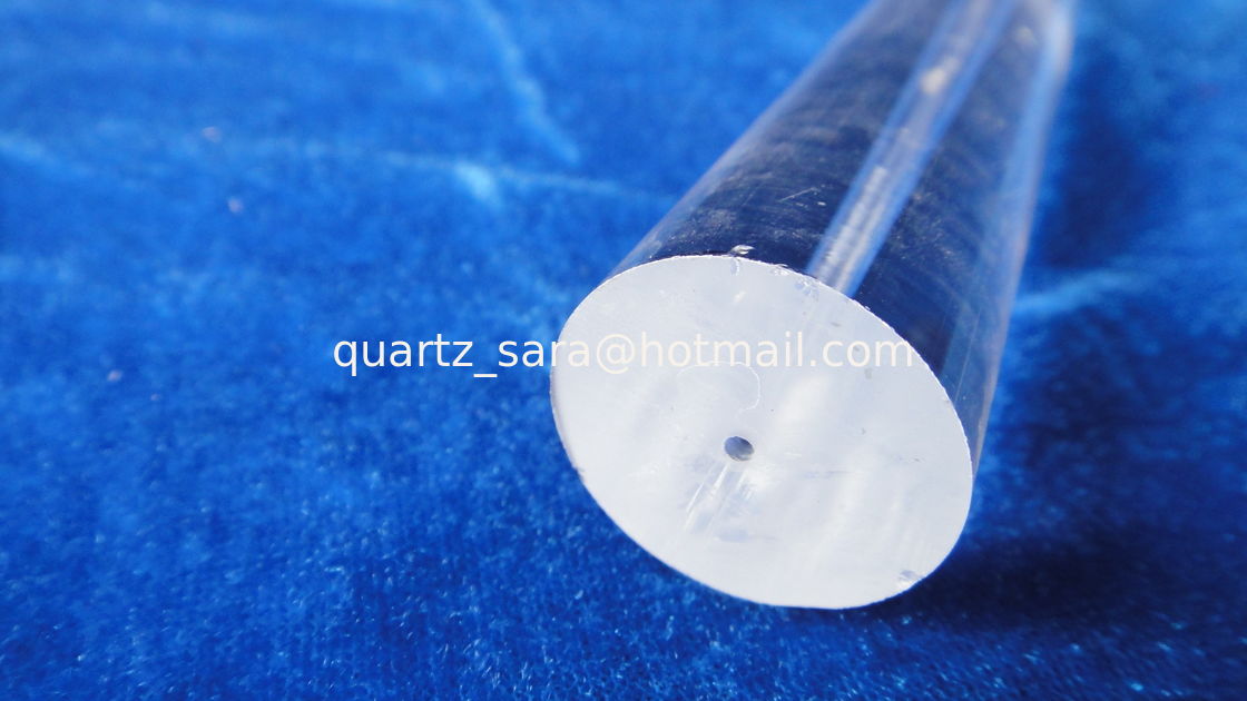 Further processing quartz glass rod