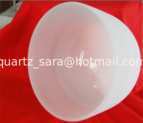 Top quality crystal singing bowl jinzhou wanshida quartz glass co.,ltd