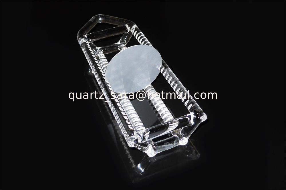 Transparent Quartz boat made of high purity quartz
