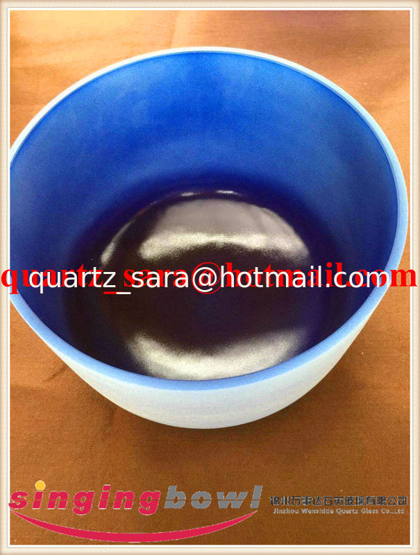Frosted Quartz  Crystal Singing Bowls for Sound Therapy Factory Sell Directly