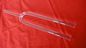 Clear tuning forks made of high purity quartz crystal