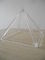 Top quality Crystal singing pyramid 10'' from china factory