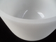 Crystal singing bowl for sound healing and musical entertainment