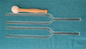 Sound therapy quartz  tuning fork with rubber mallet for long lasting sound