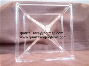 Wholesale price for quartz crystal merkabah pyramid 6-14inch