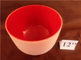 Red Color Quartz Crystal Singing Bowls for Sound Healing from china manufacturers