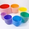 7 Color 7 Tone Set Quartz Singing Bowls for Top Qualtiy made in china