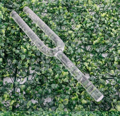 Clear tuning forks made of high purity quartz crystal