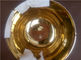Gold on the inside surface and outside surface painted crystal singing bowl best price